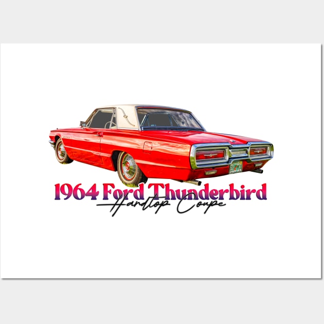 1964 Ford Thunderbird Landau Coupe Wall Art by Gestalt Imagery